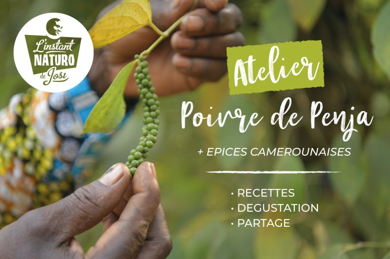 Image A la découverte du Poivre de Penja et des épices du Cameroun ! Image A la découverte du Poivre de Penja et des épices du Cameroun !
